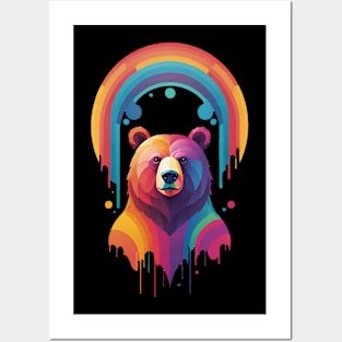 Rainbow Bear Posters and Art